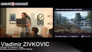 Building Immersion in HOPA Games  Vladimir ZIVKOVIC [upl. by Bibbie]