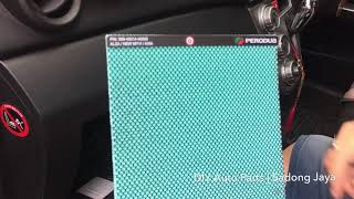 How to DIY replace Cabin Filter PERODUA MyVi [upl. by Oiliduab888]