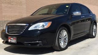 2012 Chrysler 200 Limited  Sunroof 36L V6 Dual Rear Exhaust Media Center CDDVDHDD [upl. by Urbani]