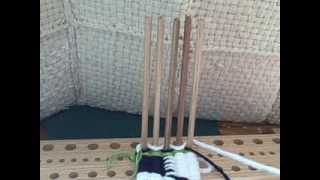 How to weave Geometric motifs on the peg loom by Noreen CroneFindlay [upl. by Boor]