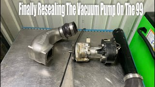 9402 Dodge Cummins 59L Vacuum Pump Removal and Reseal [upl. by Miah607]