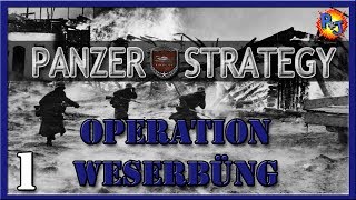 Key Giveaway  Panzer Strategy Walkthrough Gameplay  Operation Weserübung  Invasion of Norway 1 [upl. by Petra]