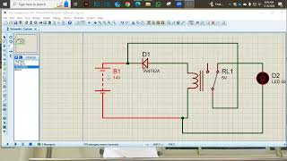 How to make a easy Over voltage Protection circuit in Proteus 8 software with simulation [upl. by Janot]