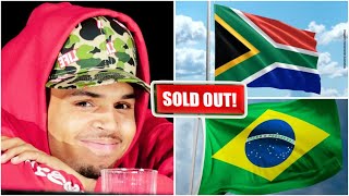 Chris Browns Cencert In Brazil And South Africa Is Sold Out In A Few Hours [upl. by Brendis]