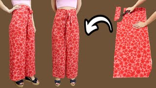 How to sew trousers for women a very simple cut [upl. by Joyce968]