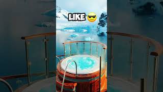 Which hot tub would you choose to relax in on a chilly day 💆‍♂️🥶☺ [upl. by Keir]