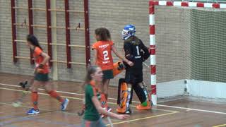 zaalhockey Warande Mb1 Were Di Mb1 21 [upl. by Enwahs]