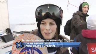 X Games Tignes 2012  Le meilleur du SuperPipe [upl. by Odlonra]