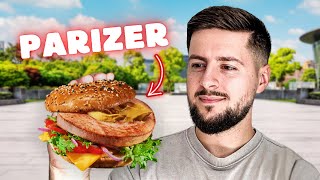 BURGER CU PARIZER IN DOROBANTI  BUCURESTI mai scump ca Black Angus [upl. by Reni]