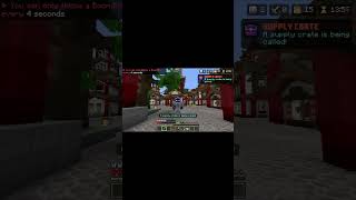 quotHuge Spawn Brawlquot hiveminecraft hungergames minecraft shorts bedrock gaming [upl. by Maier]