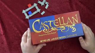 Castellan Unboxing and HowToPlay SJGamesLive [upl. by Agatha]