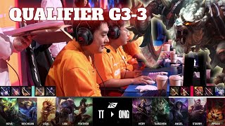 OMG vs TT  Game 3  Qualification S14 LPL Summer Playoffs 2024  Oh My God vs ThunderTalk Gaming G3 [upl. by Meletius197]