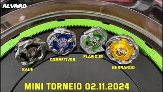 Beyblade X  Mini Torneio 02112024 beybladex [upl. by Nyvrem]