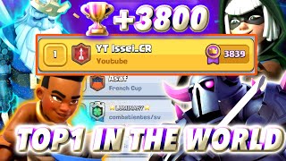 TOP1 IN THE WORLD 🌎amp 🏆3800 with PEKKA RAM😍Clash Royale [upl. by Ahscrop962]