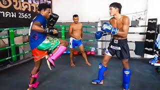 ISHOWSPEED vs PRO MUAY THAI FIGHTER [upl. by Laural925]