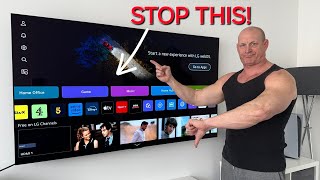 LG OLED  STOP Home Menu Launching on Start Up [upl. by Caprice150]