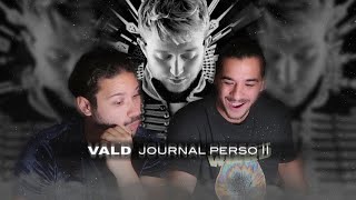 LE MEILLEUR CLIP DE VALD  JOURNAL PERSO 2 REACTION [upl. by Minier]