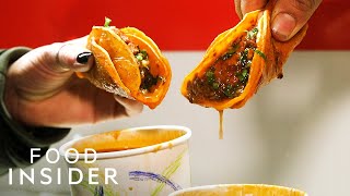 Two Brothers Make New Yorks Spiciest Juiciest Birria Tacos  Food Insider [upl. by Yennor]