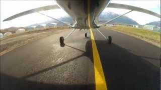 Glastar  Approach and Landing at 42U Morgan County Utah Airport  HD [upl. by Ahsratan]