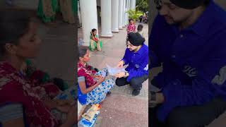 Helping someone makes god happyAmandeep Singh Vlogshelp viralreels instadaily youtube [upl. by Cahan]