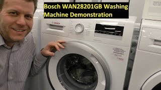 Bosch WAN28201GB 1400 Spin Washing Machine [upl. by Pine]