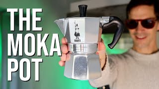 How to brew moka pot coffee  Bialetti Moka Express [upl. by Mick]