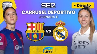 💜⚽️ FC BARCELONA vs REAL MADRID  EN DIRECTO LigaF 2324  Jornada 9 [upl. by Harp]