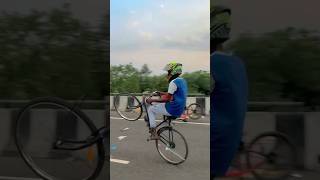 Cycle CRASH shots cycle ytshorts cyclestunt viral mtbimran [upl. by Ynittirb]