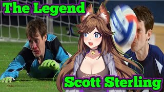 The Legend Scott Sterling Scott Sterling SoccerVolleyball Reaction [upl. by Euqininod]