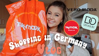 SHOPPING IN GERMANY  TK MAXX GERMANY VLOG [upl. by Enicar]