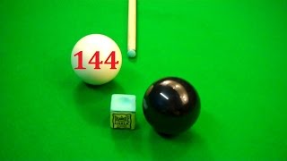 Headcam Snooker  144 [upl. by Ecnerual]