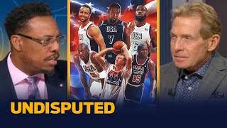 UNDISPUTED  Paul Pierce still believes LeBrons Team USA would handle Michael Jordan’s Dream Team [upl. by Sherborne]