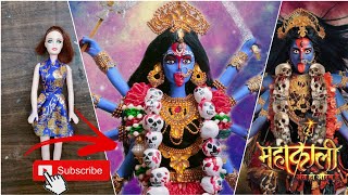 Doll Makeover as Mahakali from colors serial Mahakali [upl. by Solegnave]