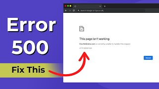 How To Solve Error 500 on your website 4 Methods [upl. by Pontias]