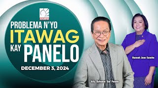 LIVE Problema Nyo Itawag Kay Panelo  December 3 2024 [upl. by Harikahs]