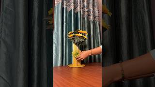 Beautiful Flower Vase Craft Idea short reel youtubeshort diycrafts viral trending flowervase [upl. by Aeiram309]