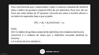 Econometria  Exercício 2b Formas Funcionais e Coeficiente de Explicação [upl. by Nylarat]