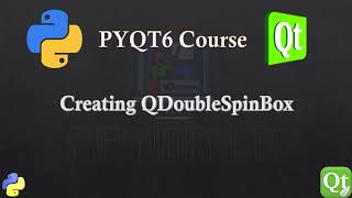 009 PYTHON GUI APPLICATION DEVELOPMENT  Introduction to QSpinBox Qt Designer [upl. by Widera]