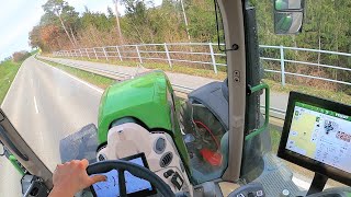 GoPro Cabview  Gülle fahren 2024  Fendt 728 Vario Gen7 amp 225 m³ Joskin Volumetra Tridem [upl. by Anitserp]