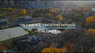 3Storey CustomBuilt Home in 129 7 Avenue NE Calgary [upl. by Marcile]