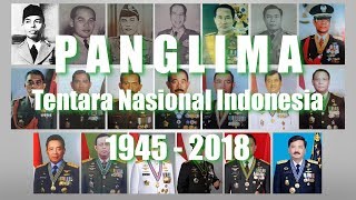 Panglima TNI ABRI 1945 2018 [upl. by Ahtimat]