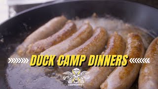 Cajun Delights Biscuits and Boudin Masterclass  Duck Camp Dinners [upl. by Ioyal816]