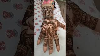 Goorm bride face design and beautiful bridal mehndi designs ytshortsvideolikeforlikeviralvideo [upl. by Alejandrina]