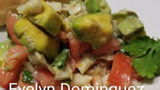 How to make Puerto Rican Gazpacho Bacalao Salad [upl. by Dublin]