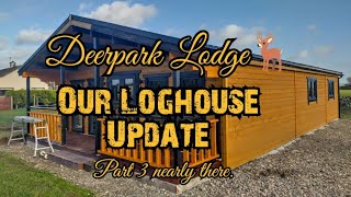 Part 3 of Our Loghouse build in Country Carlow Ireland [upl. by Dierolf675]