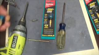 How Do You Magnetize A Screwdriver  Makita Mag Boost Extreme Impact Gold [upl. by Paymar70]