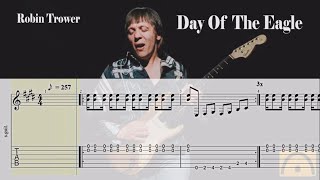 Day Of The Eagle  Robin Trower  Guitar Tab [upl. by Monjo]