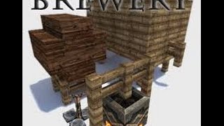 Minecraft How to make a Liquor Barrel [upl. by Aley271]