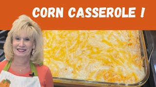 Simple Easy Corn Casserole Thanksgiving Side Dish  You Are Gonna Love It [upl. by Lizzie]