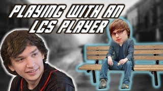 Sneaky Plays with an Actual LCS Player Duo with Meteos [upl. by Herm]